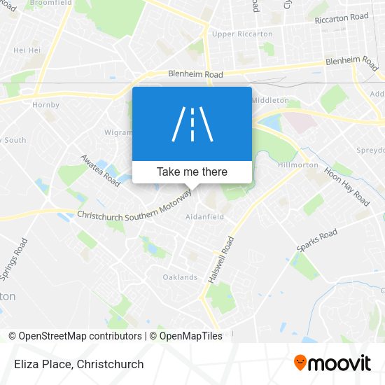 Eliza Place map