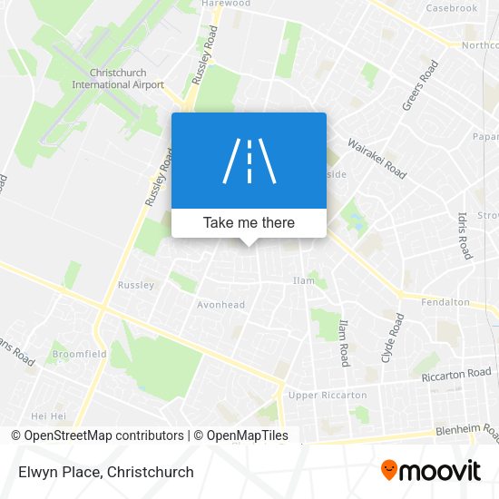 Elwyn Place map