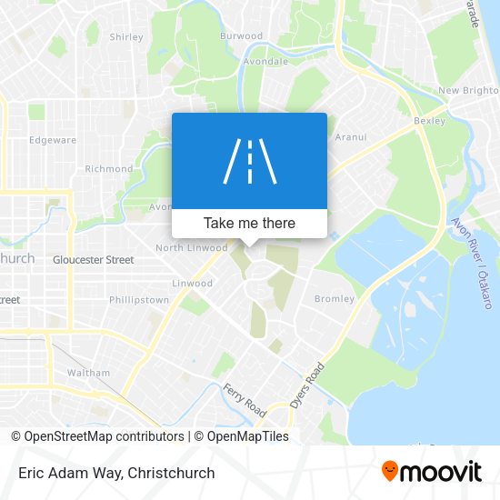 Eric Adam Way map