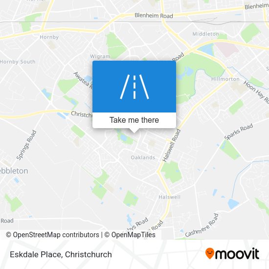Eskdale Place map