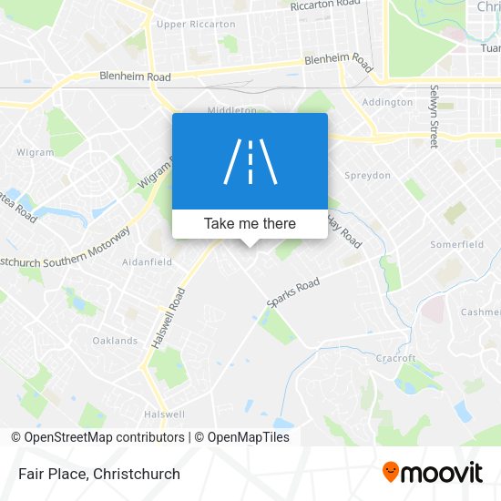 Fair Place map