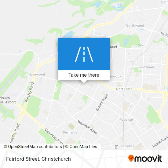 Fairford Street map