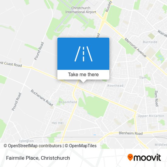 Fairmile Place map