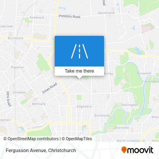 Fergusson Avenue map