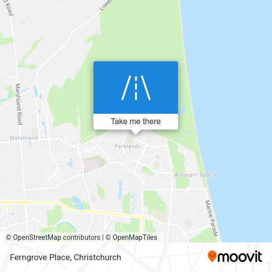 Ferngrove Place map