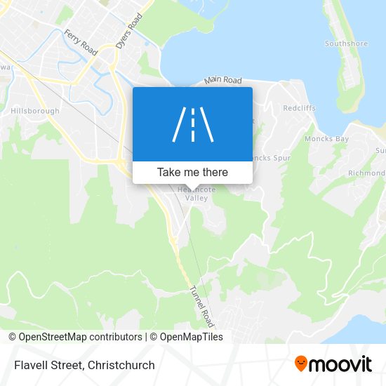 Flavell Street map