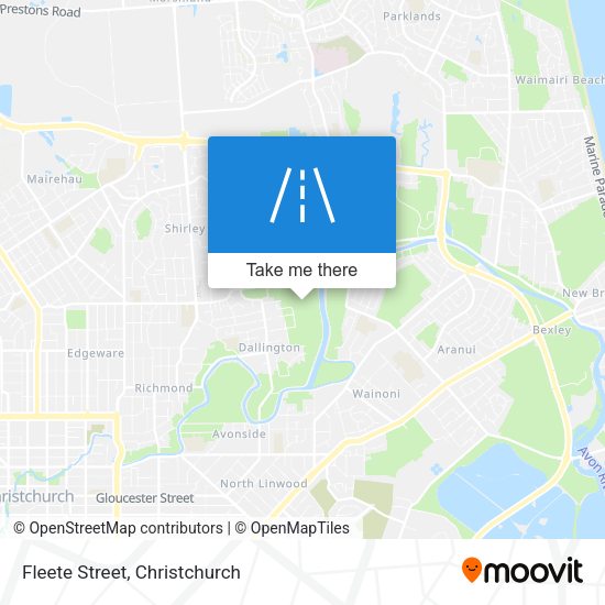 Fleete Street map