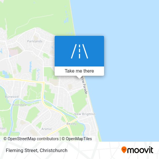 Fleming Street map