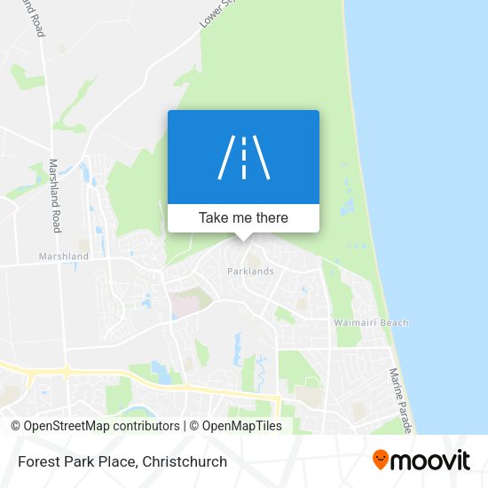 Forest Park Place map