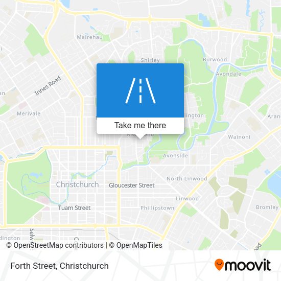Forth Street map