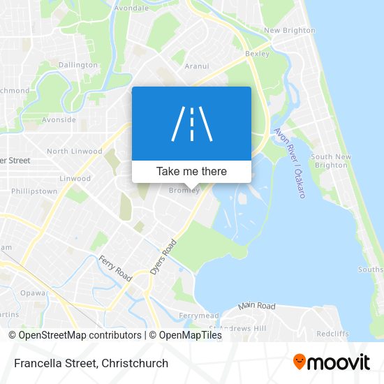 Francella Street map