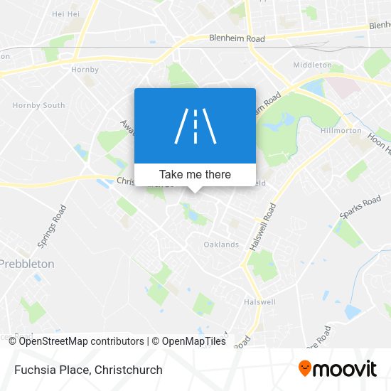 Fuchsia Place map