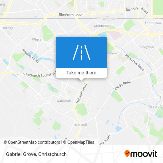 Gabriel Grove map