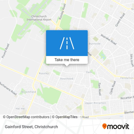 Gainford Street map