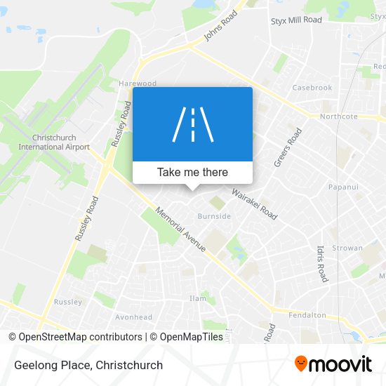 Geelong Place map