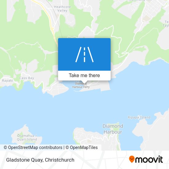 Gladstone Quay map