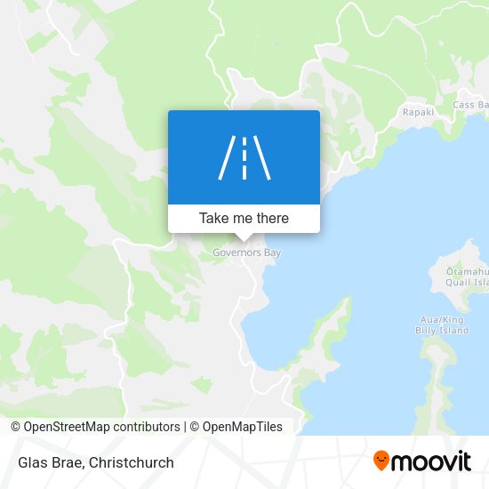 Glas Brae map