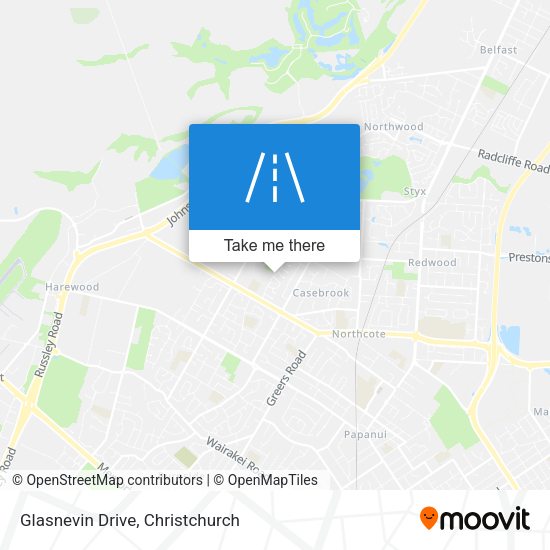 Glasnevin Drive map