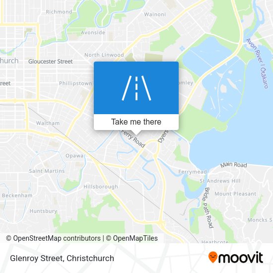 Glenroy Street map