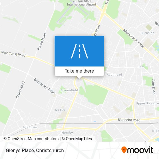 Glenys Place map