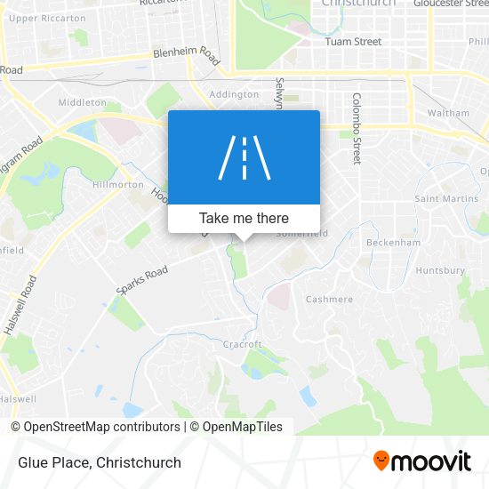 Glue Place map