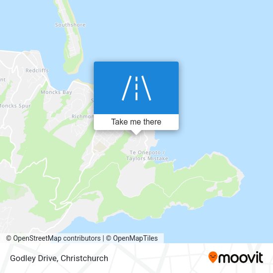 Godley Drive map