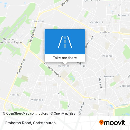 Grahams Road map