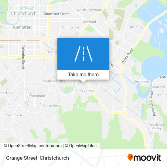 Grange Street map