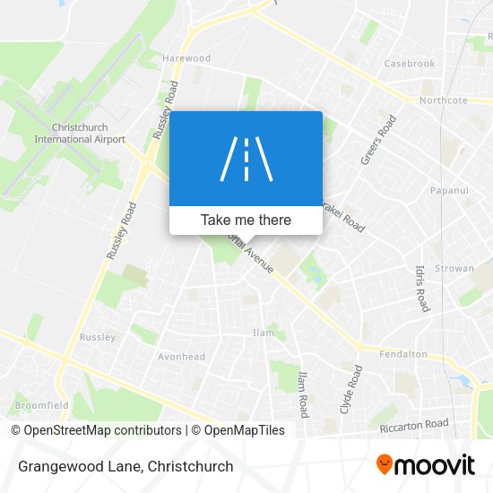 Grangewood Lane map