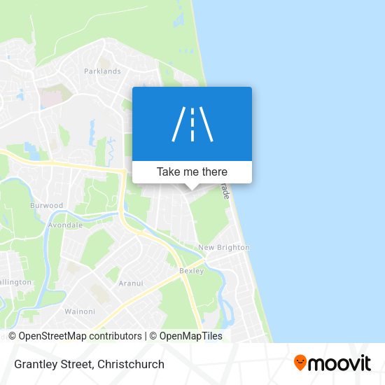 Grantley Street map