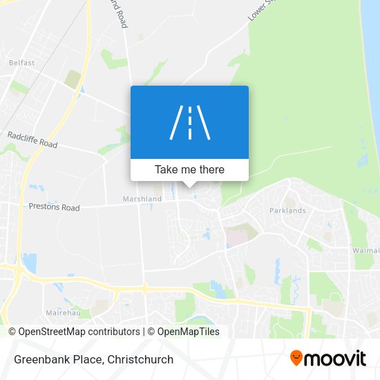 Greenbank Place map
