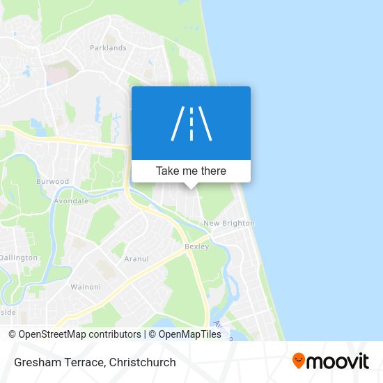 Gresham Terrace map
