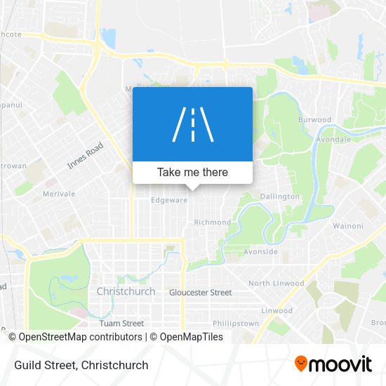 Guild Street map