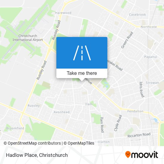 Hadlow Place map