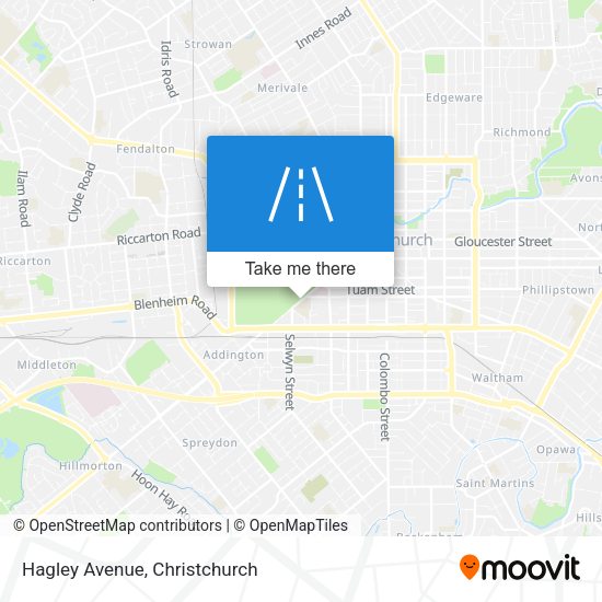 Hagley Avenue map