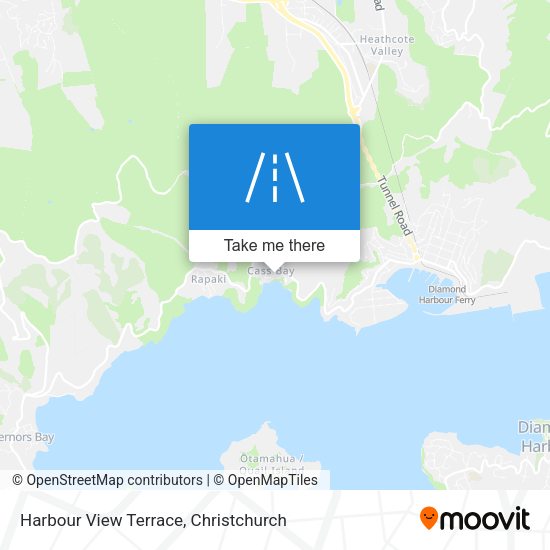 Harbour View Terrace map
