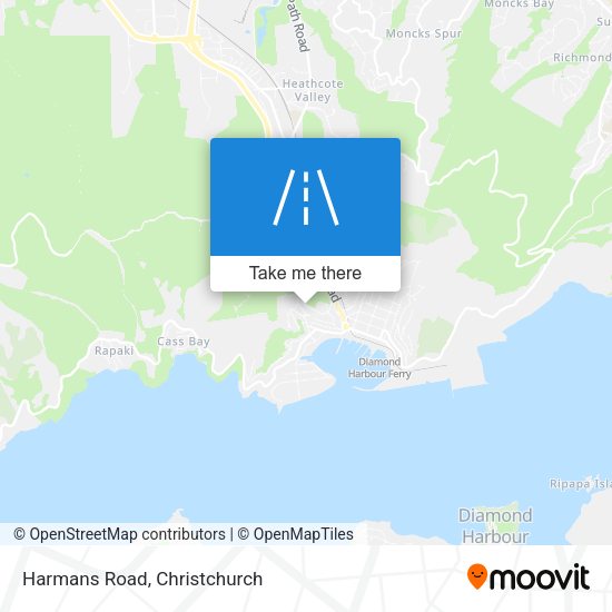 Harmans Road map