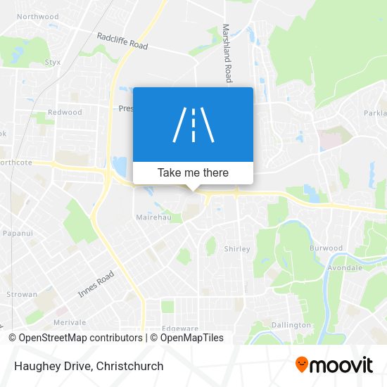 Haughey Drive map