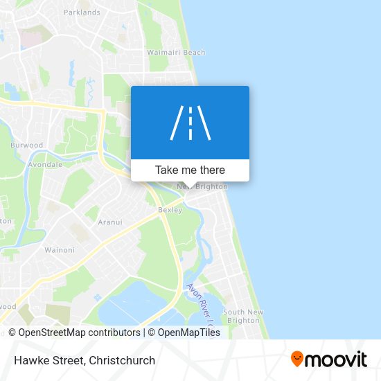 Hawke Street map