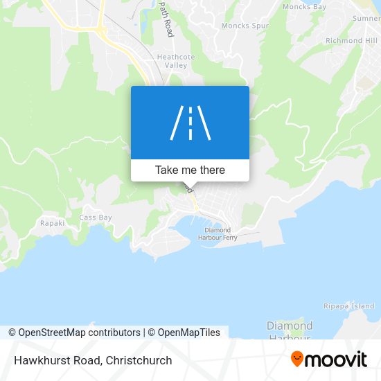 Hawkhurst Road map