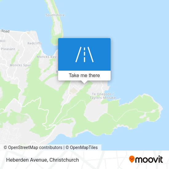 Heberden Avenue map