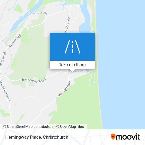 Hemingway Place map