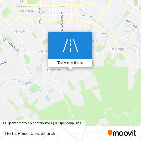 Herbs Place map