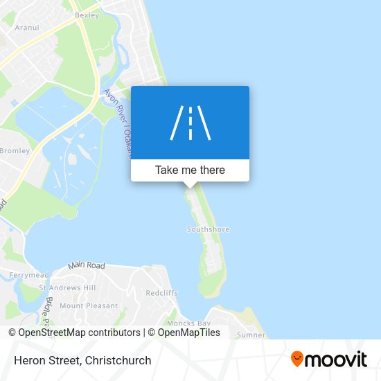 Heron Street map
