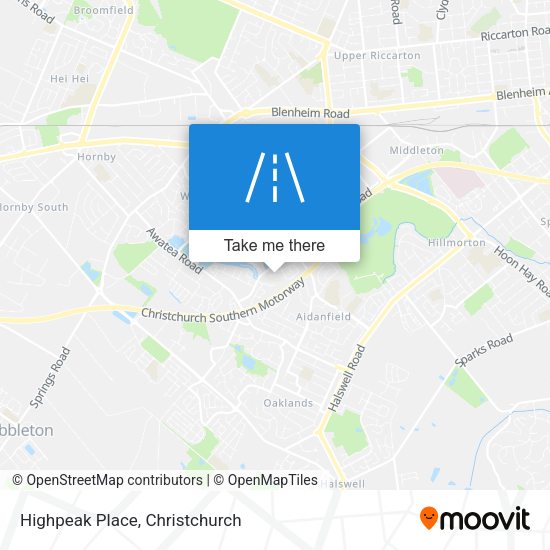 Highpeak Place map