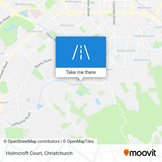 Holmcroft Court map