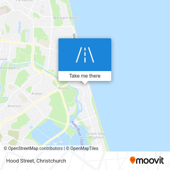 Hood Street map