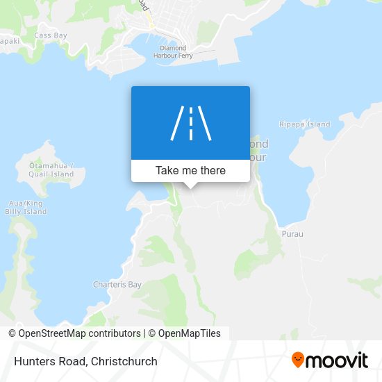 Hunters Road map