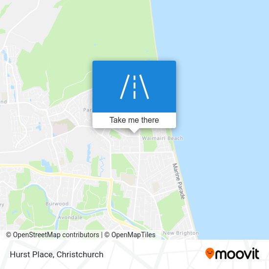 Hurst Place map