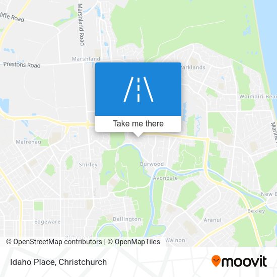 Idaho Place map